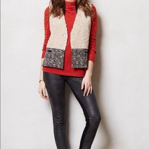 Anthropologie vintage Edel Sherpa Vest Cartonnier